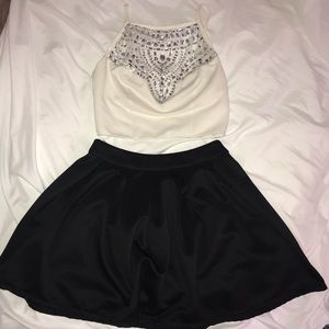 Two Piece Mini Dress